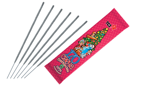  Бенгальские свечи 6 шт 170 мм в пакете  в Нарткале